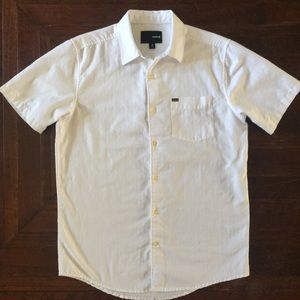Hurley White Shirt Size Small